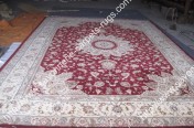 stock wool and silk tabriz persian rugs No.86 factory manufacturer
